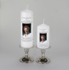 Celebration of life Picture candle, in two sizes